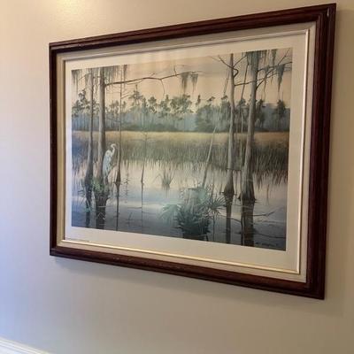 Framed Marsh Print