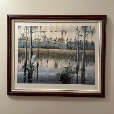Framed Marsh Print