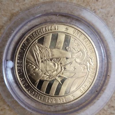 Donald trump and Ronald Reagan commerative coins