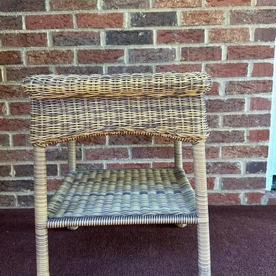 Outdoor Patio Chair and Side Table