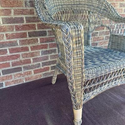 Outdoor Patio Chair and Side Table