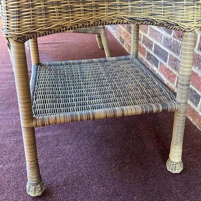 Outdoor Patio Chair and Side Table