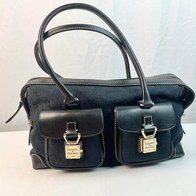 Lot F 278 NWT Dooney & Bourke Canvas and Leather Handbag
