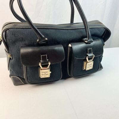 Lot F 278 NWT Dooney & Bourke Canvas and Leather Handbag