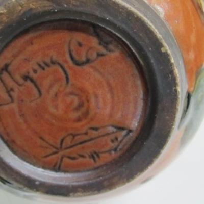 Home Decor Items Flying Cat Signed Pottery Bowl Lighthouse Glass Lamp