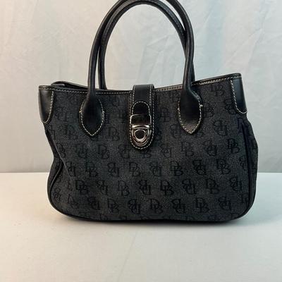 Lot F 280 Dooney & Bourke Signature Canvas Handbag and Wallet