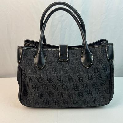 Lot F 280 Dooney & Bourke Signature Canvas Handbag and Wallet