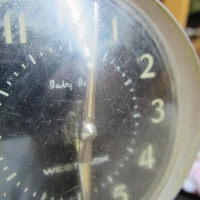 Vintage New Haven Westclox Sentinel & Baby Ben Alarm Clocks