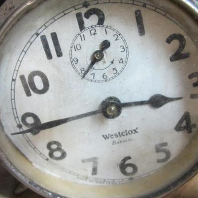 Vintage New Haven Westclox Sentinel & Baby Ben Alarm Clocks