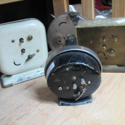 Vintage New Haven Westclox Sentinel & Baby Ben Alarm Clocks