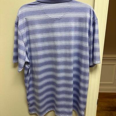 Lot of 3 Greg Norman Golf Shirts Purples