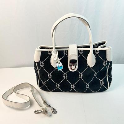 Lot F 281 Dooney & Bourke Canvas Nautical Handbag