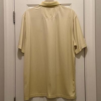 Lot of 4 Greg Norman Golf Shirts Yellows