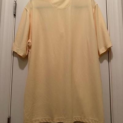 Lot of 4 Greg Norman Golf Shirts Yellows