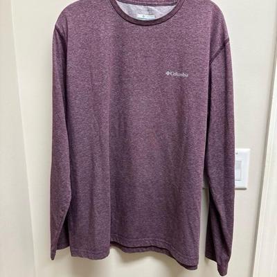 Lot of 3 Columbia Long Sleeve Shirts & 2 Callaway Pullovers