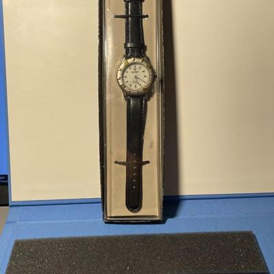 Vintage New in Box Never Used "Jagermeister" Promotional Liquor His or Hers Wristwatch Needs Battery. FREE DOMESTIC SHIPPING.