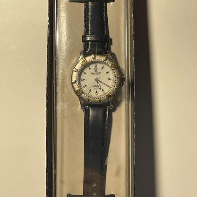 Vintage New in Box Never Used "Jagermeister" Promotional Liquor His or Hers Wristwatch Needs Battery. FREE DOMESTIC SHIPPING.