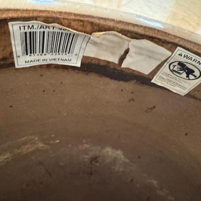 2 Brown Pots