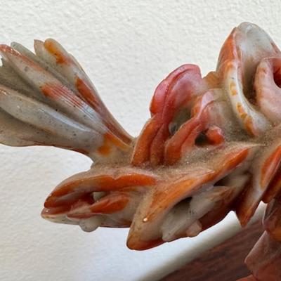 Statue of a Fish and Dragon