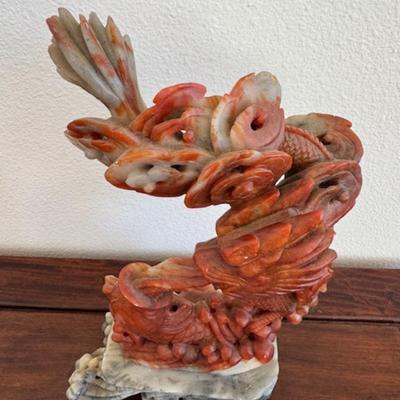 Statue of a Fish and Dragon