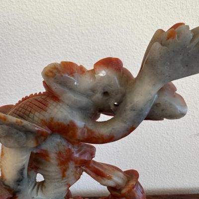 Statue of a Fish and Dragon