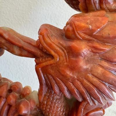 Statue of a Fish and Dragon