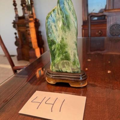 Green Stone - Jade?