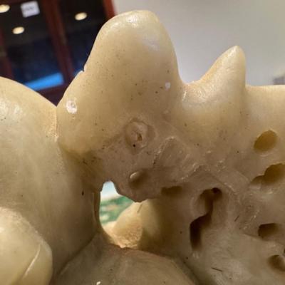 Soapstone Carving God of Longevity