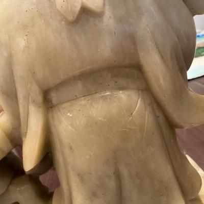 Soapstone Carving God of Longevity