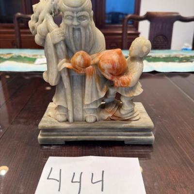 Soapstone Carving God of Longevity