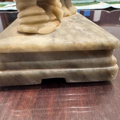 Soapstone Carving God of Longevity