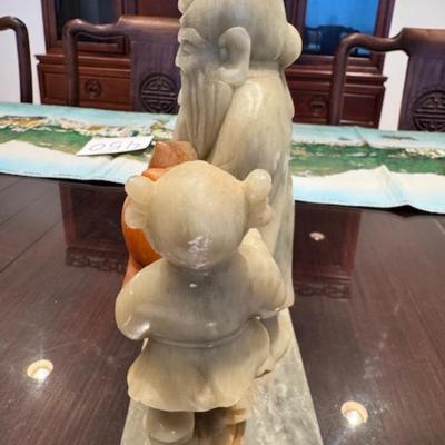 Soapstone Carving God of Longevity