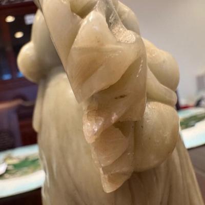 Soapstone Carving God of Longevity