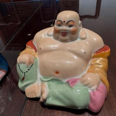 2 Laughing Buddhas