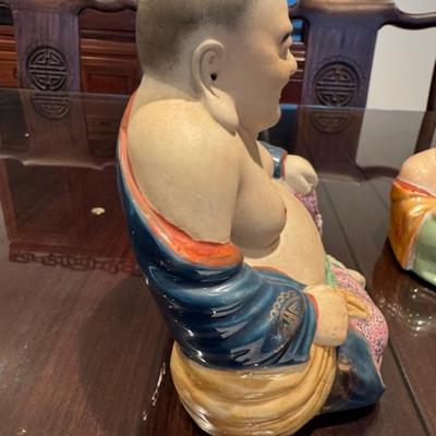 2 Laughing Buddhas