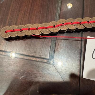 2 Chinese Feng Shui Coin Swords