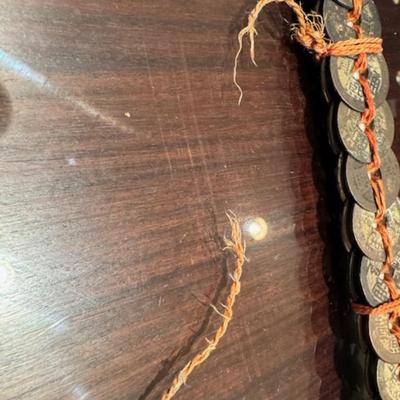 2 Chinese Feng Shui Coin Swords