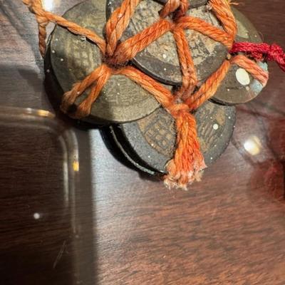 2 Chinese Feng Shui Coin Swords