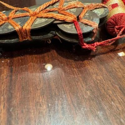 2 Chinese Feng Shui Coin Swords