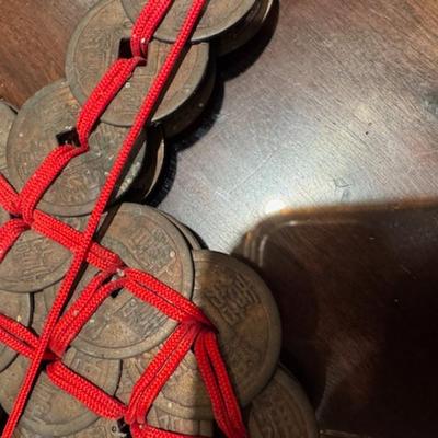 2 Chinese Feng Shui Coin Swords