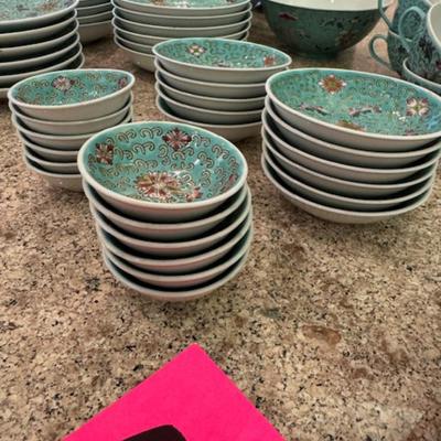 Large Set of Dishes