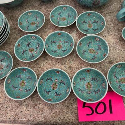 Large Set of Dishes