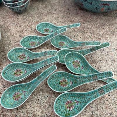 Large Set of Dishes