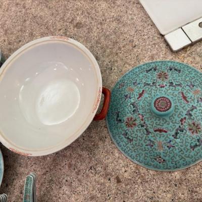 Large Set of Dishes