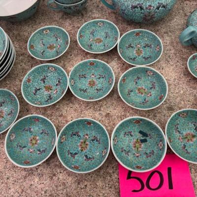 Large Set of Dishes