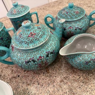 Large Set of Dishes