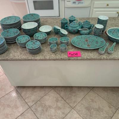 Large Set of Dishes