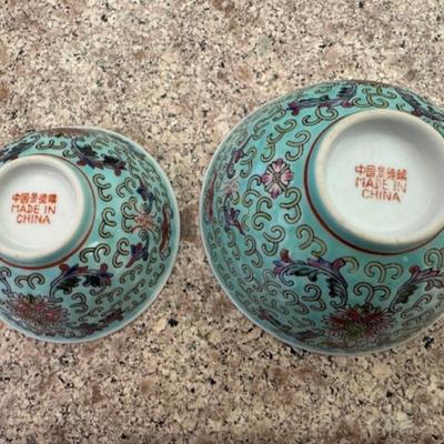 Large Set of Dishes