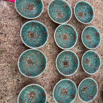 Large Set of Dishes