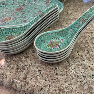 Large Set of Dishes